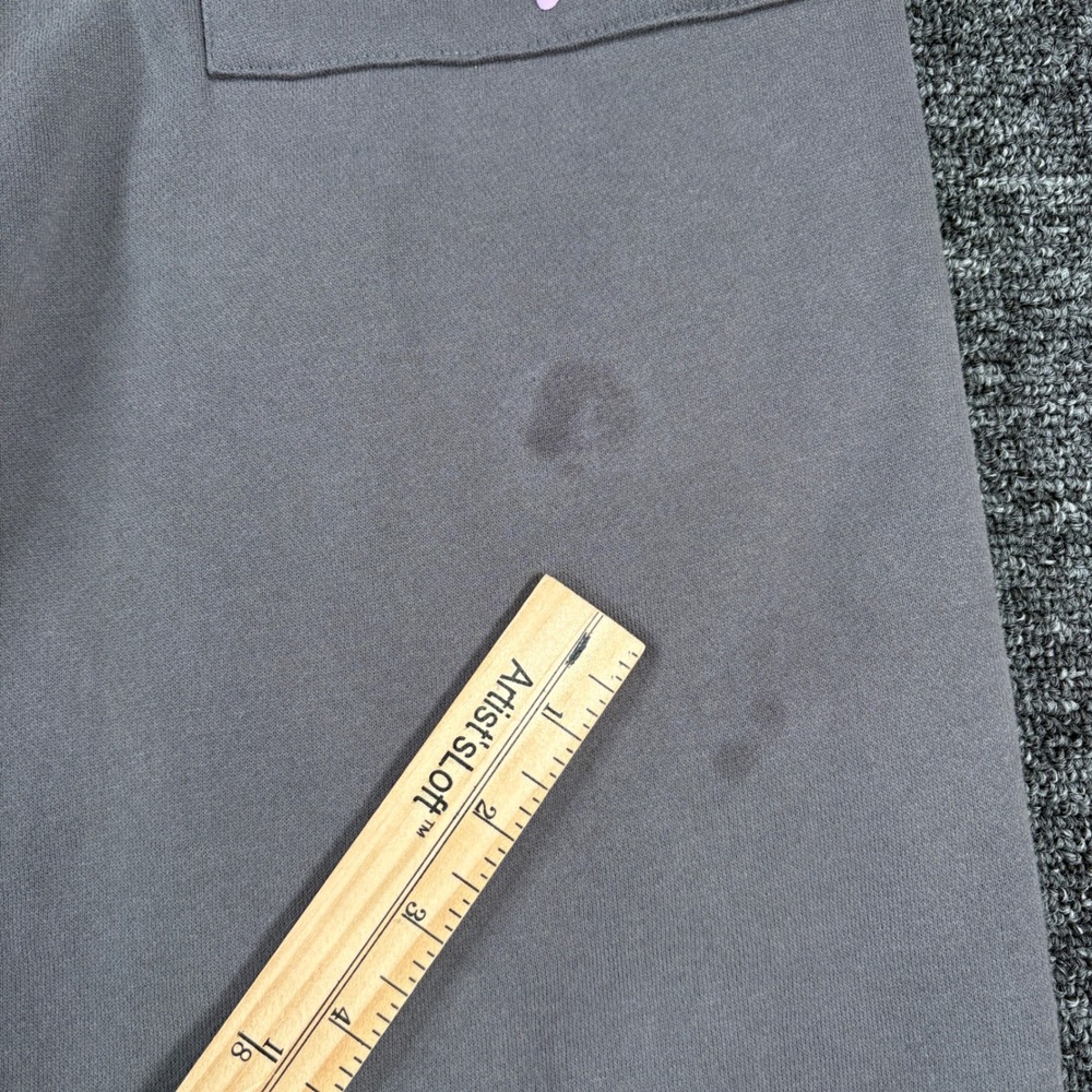 White Fox Sweatpants Womens Size S Grey Vol.3 Logo Joggers Pockets Fleece - Picture 2 of 10